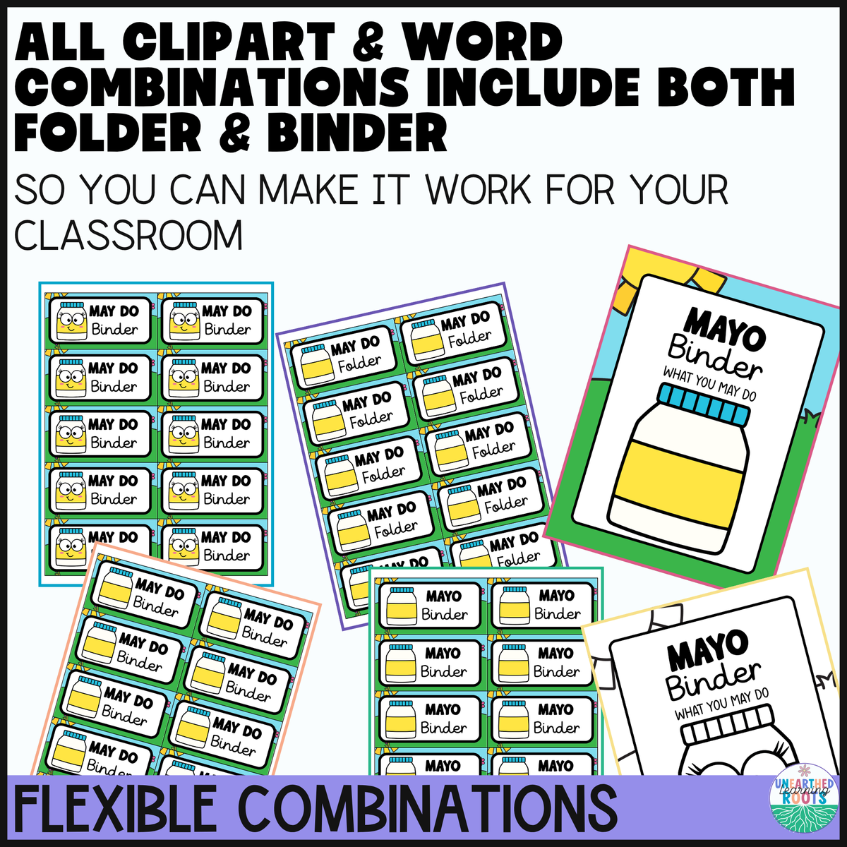 Must Do May Do Labels & Catch Up Folder Classroom Management System