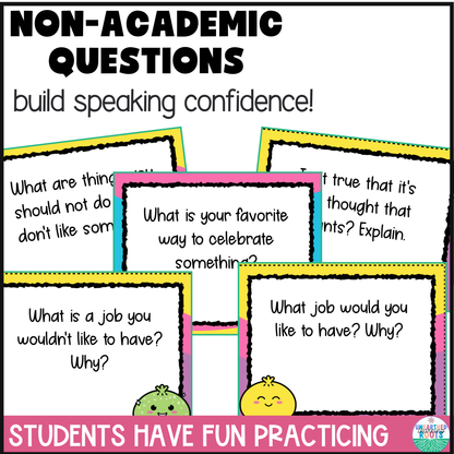 Squishy Dumpling Conversation Task Cards for SEL & Classroom Community Building