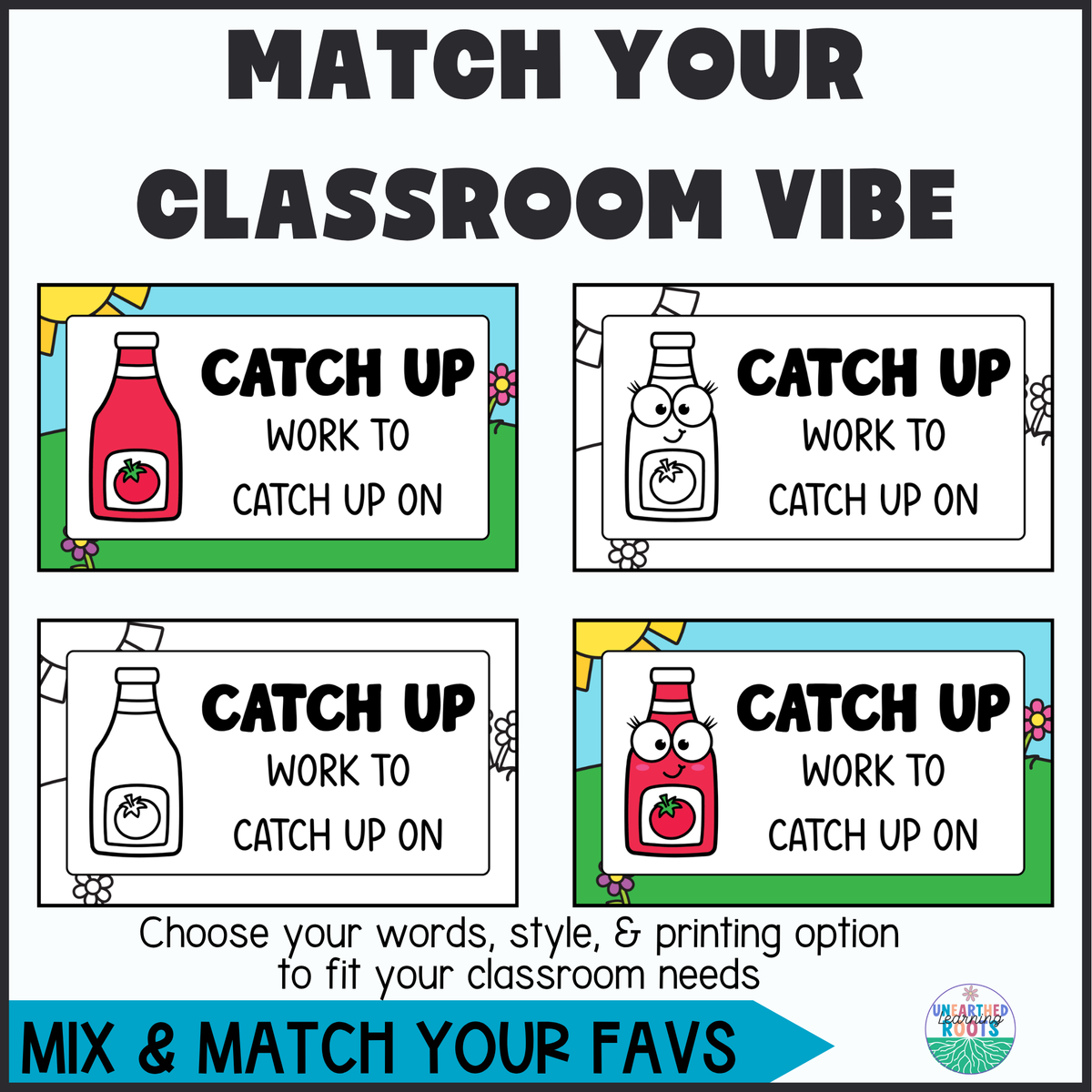 Must Do May Do Labels for Classroom Bins & Drawers + Whiteboard Signs
