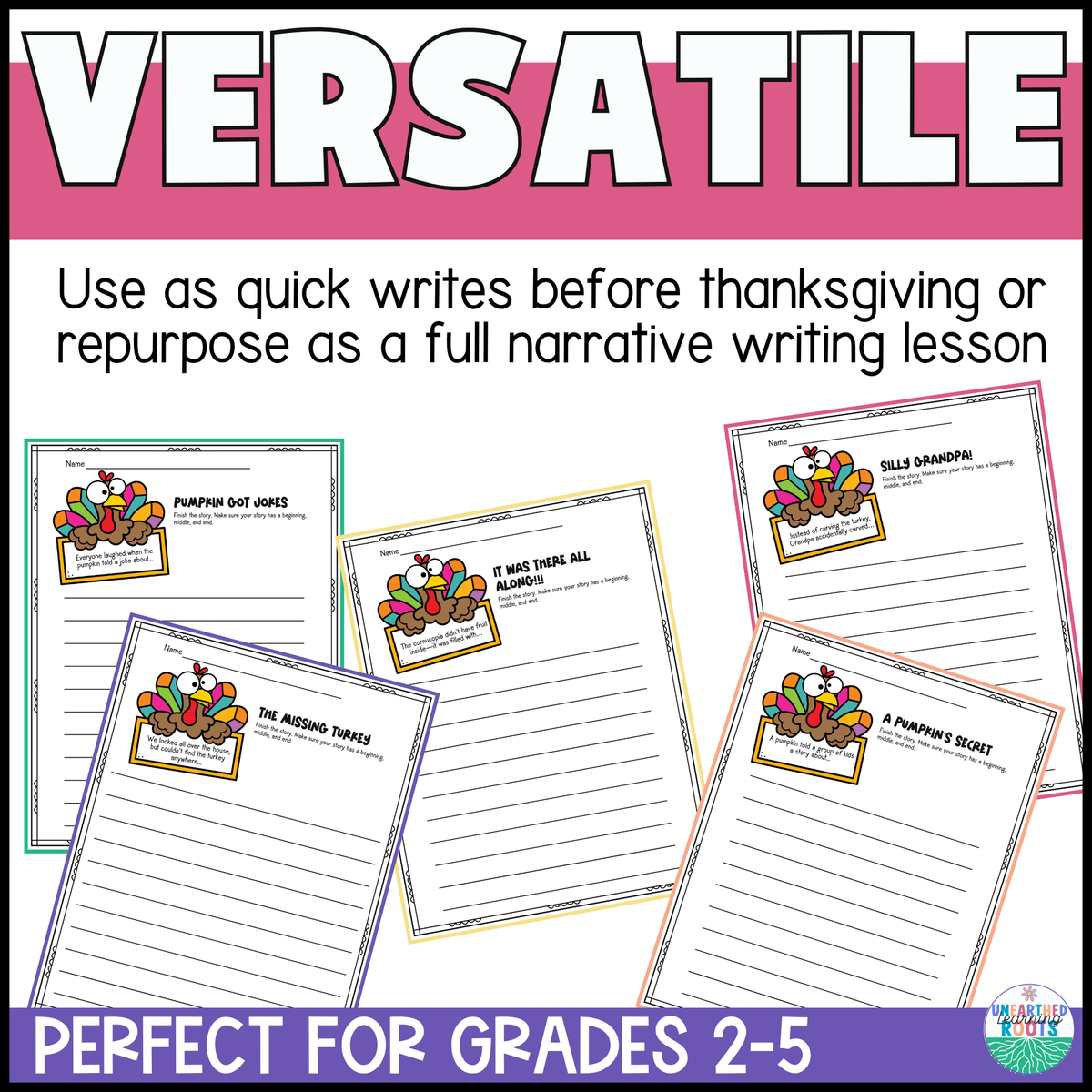 Thanksgiving Finish the Story | Creative Writing Story Starters